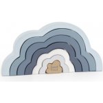 Label Label Duhový mráček Puzzle modrý – Sleviste.cz