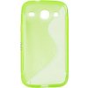 Pouzdro a kryt na mobilní telefon Pouzdro S-Case Samsung i8260 Galaxy Core zelené