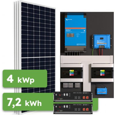 Ecoprodukt Hybrid Victron 4kWp 7,2kWh 1-fáz