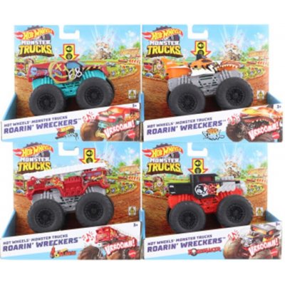 Mattel Hot Weels Monster trucks stvořitel modro oranžový podvozek