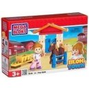 Mega Bloks Mini Blok Town set 4ks policejní hlídka, stáj pro poníka