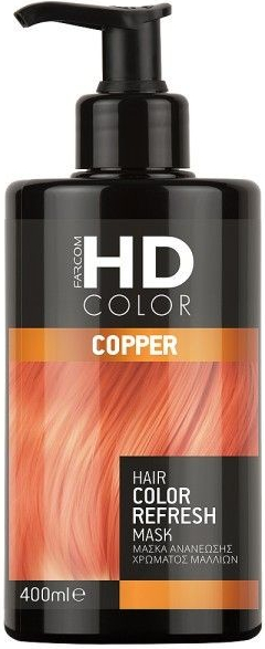 HD Hair Color barevná maska Měděná 400 ml