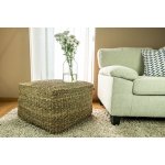 Vingo Hranatý sedací taburet – puf - 63 x 63 cm – Sleviste.cz