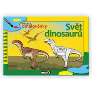 Svět dinosaurů didaktické omalovánky