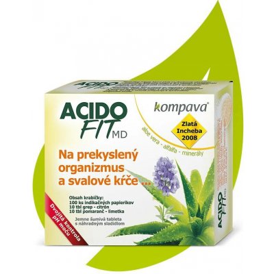 Kompava Acidofit MD MIX 20 tablet + 100 ks papírků – Hledejceny.cz