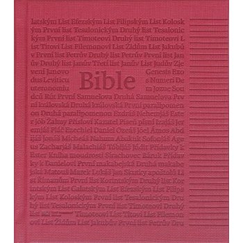 Česká biblická společnost Poznámková Bible korálová