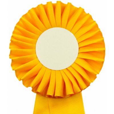 Kokarda jednořadá standard pr. 11 cm oranžová – Hledejceny.cz