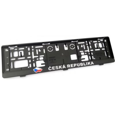 PODLOŽKA pod SPZ 3D Česká republika 91536 | Zboží Auto