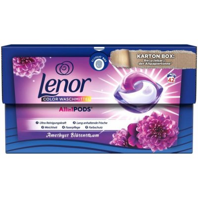 Lenor Allin1 Pods Amethyst Blütentraum gelové kapsle 42 PD – Hledejceny.cz
