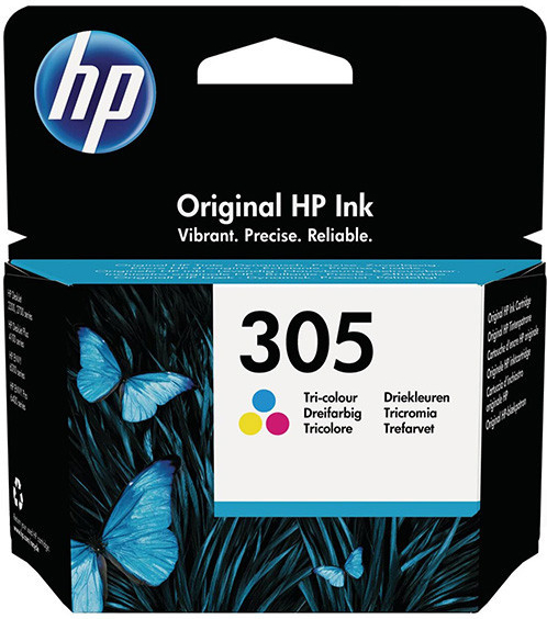 HP 305 originální inkoustová kazeta tříbarevná 3YM60AE od 230 Kč -  Heureka.cz