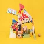 TOTEMO Kuličková dráha Barevná – Zboží Mobilmania