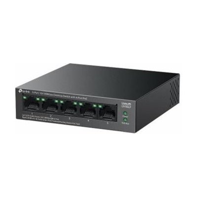 TP-Link LiteWave switch LS105LP (5x100Mb/s, 4xPoE, 41W, fanless) – Zbozi.Blesk.cz