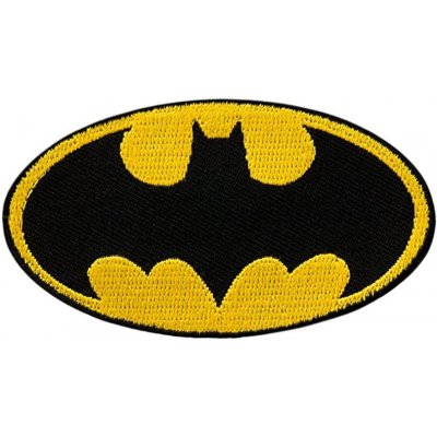 Nažehlovačka Batman logo 8 x 4 cm Monoquick – Zboží Dáma
