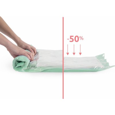 Set 2 ks cestovních vakuových pytlů Compactor Jet Roll Bags – Hledejceny.cz