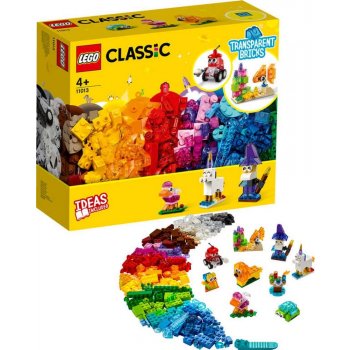 LEGO® Classic 11013 Průhledné kreativní kostky