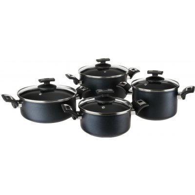Kolimax Sada nádobí COMFORT BLACK, 8 dílů – Hledejceny.cz