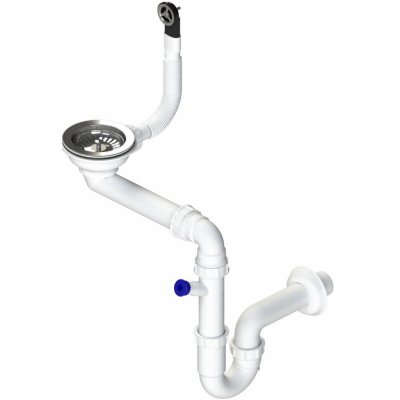 Sinks sifon 3 ½" pro granit. dřezy s extra úsporou místa SPNG3S – Sleviste.cz