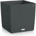 Lechuza Cube Cottage Květináč Antracit 40 cm – Zboží Dáma Lechuza Cube Cottage Květináč Antracit 40 cm – Zboží Dáma