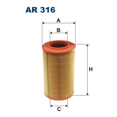 FILTRON Vzduchový filtr AR316