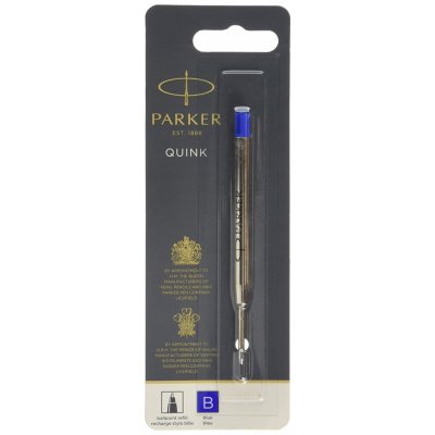 Parker B 1502/0250365 Náplň QuinkFlow do kuličkového pera modrá – Zboží Živě