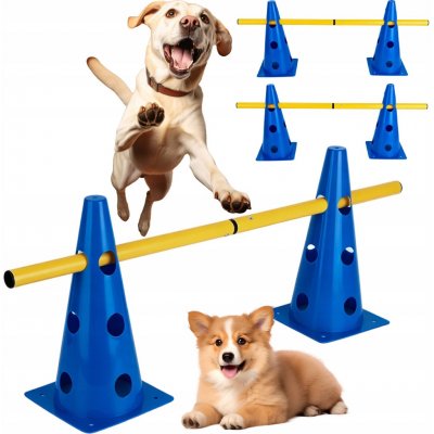 PawHut Agility sada pro psy, 3-dílná tréninková sada – Hledejceny.cz