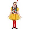 Dětský karnevalový kostým klaun s kloboučkem