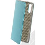 Sligo Smart Magnet flipové pouzdro pro Huawei P20 tyrkysová (turquoise) – Zboží Živě