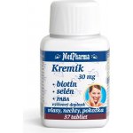 MedPharma Křemík 30 mg +Biotin + Paba 37 tablet – Hledejceny.cz
