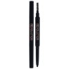 Tužka na obočí Makeup Revolution Duo Brow Definer precizní tužka na obočí Medium Brown 0,15 g