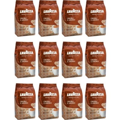 Lavazza Crema E Aroma zrnková 12 x 1 kg – Hledejceny.cz
