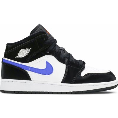 Nike Jordan 1 Mid Black Racer blue white – Zboží Dáma