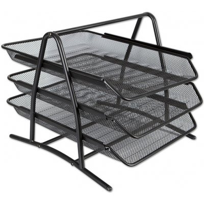 Concorde - stojan trojbox drátěný, černý – Zboží Dáma