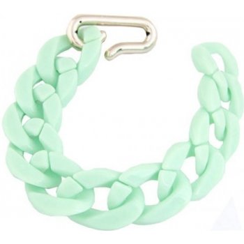 Fashion Jewelery Pastelově zelený plastový náramek Nana 005