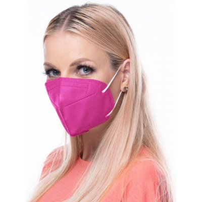 Good Mask respirátor FFP2 Růžový 10 ks