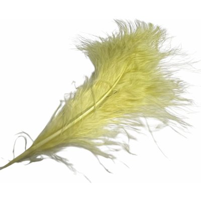 Tommi-Fly Peří Premium Marabou Olivově Žlutá – Hledejceny.cz