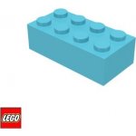 LEGO® 3001 Kostka 2x4 Světle-Azurová – Zbozi.Blesk.cz