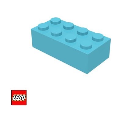 LEGO® 3001 Kostka 2x4 Světle-Azurová – Zbozi.Blesk.cz