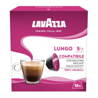 Lavazza 16 Kompatibilní kapsle Kava Lungo Nescafe Dolce Gusto – Zbozi.Blesk.cz