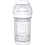 Twistshake antikoliková láhev bílá 180ml – Zboží Mobilmania