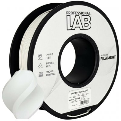 Professional Lab PLA matte white 1.75mm 1kg – Zboží Živě