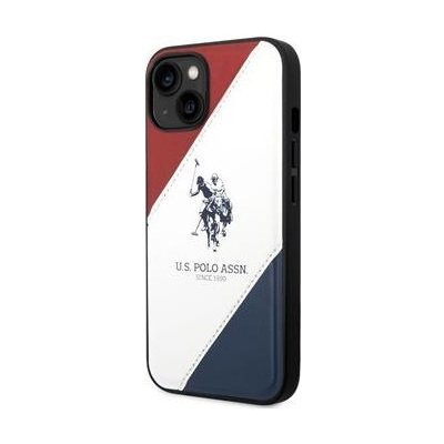 Pouzdro U.S. Polo PU Leather Double Horse iPhone 14 Plus Red/bílé/Navy – Hledejceny.cz