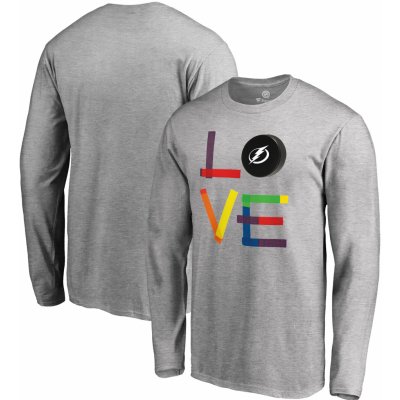 Fanatics Branded tričko Tampa Bay Lightning Hockey Is For Everyone Love Square