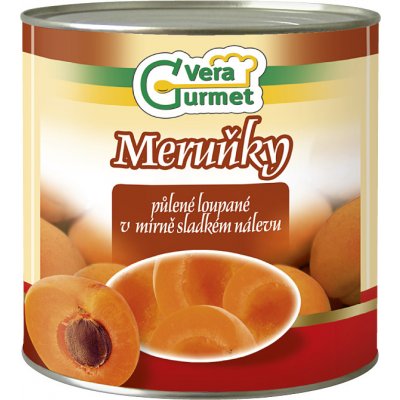 Vera Gurmet Meruňky půlené 2600 g – Hledejceny.cz