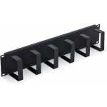 Vyvazovací panel Triton RAB-VP-X22-A1 Vyvazovací panel, 19", 2U, 6x vyvazovací háček 70x85mm, černý RAB-VP-X22-A1 – Hledejceny.cz