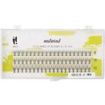 Ibra Makeup - Trsy řas Naturals 0.10 MIX - 8,10,12 mm – Zboží Dáma