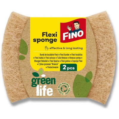 Green life Fino Houbička na nádobí 2 ks flexi – Sleviste.cz