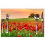 Sablio prostírání Pole vlčích máků 2 40x30cm – Zboží Dáma