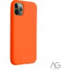 Pouzdro a kryt na mobilní telefon Apple roar Colorful Jelly iPhone 11 broskvově Růžové