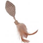 Zolux Ethicat Karton ovál s pírkem 4,4 x 21 x 3,3 cm – Zboží Dáma