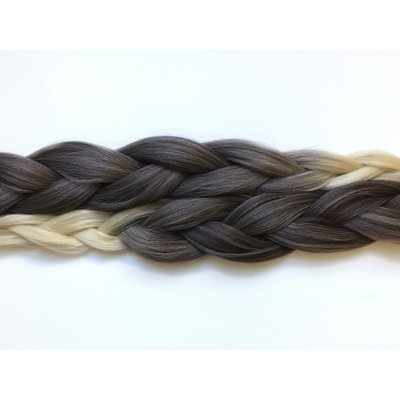 Kanekalon Easy Braid a Miss Rola Barva: 33/613 (brown-blonde shaded, ombré hnědá-blond), Značka: Miss Rola – Zboží Mobilmania